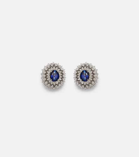 Y-Couture Ohrringe aus 18kt Weißgold mit Diamanten und Saphiren - Yeprem - Modalova