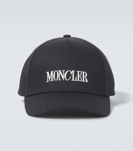 Moncler Logo cotton baseball cap - Moncler - Modalova