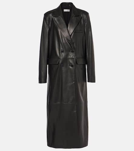 Nour Hammour Misha leather coat - Nour Hammour - Modalova