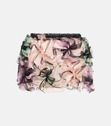 Air-Whirl floral-appliquÃ© miniskirt - Susan Fang - Modalova