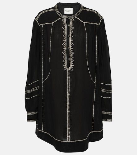 Abito corto Pradel in cotone con ricamo - Marant Etoile - Modalova