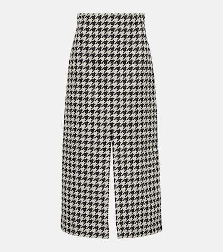 Houndstooth twill maxi skirt - Burberry - Modalova