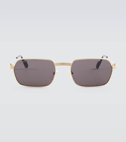 Rectangular sunglasses - Cartier Eyewear Collection - Modalova