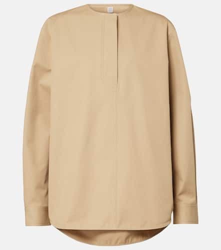 Toteme Cotton twill blouse - Toteme - Modalova