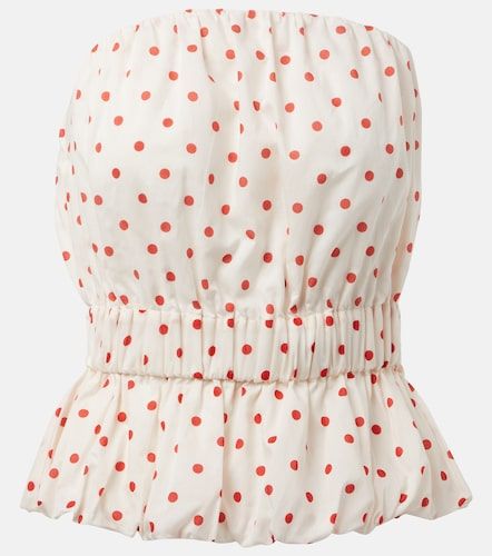 Posse Aurelia polka-dot linen top - Posse - Modalova