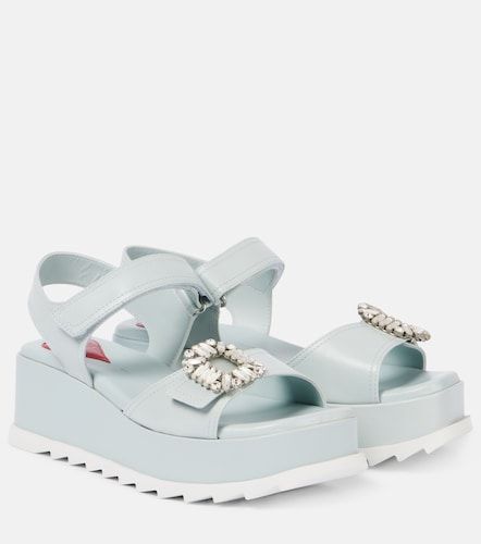 Sandali in pelle con plateau - Roger Vivier - Modalova