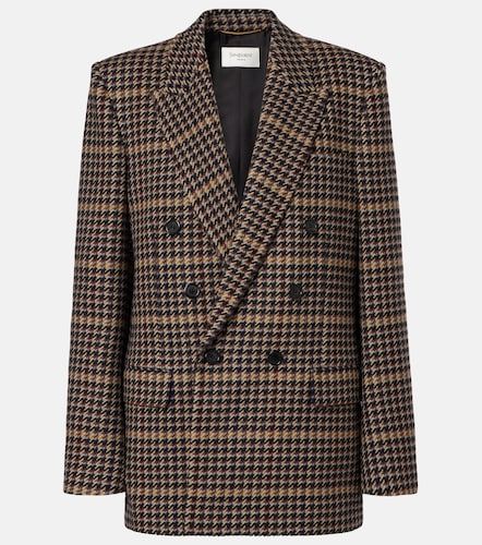 Saint Laurent Blazer aus Wolle - Saint Laurent - Modalova