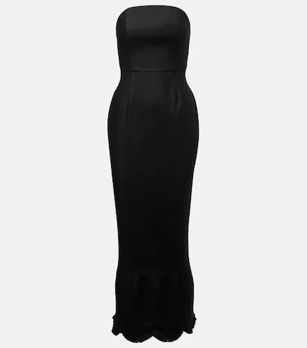 Posse Essie strapless linen gown - Posse - Modalova