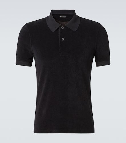 Tom Ford Poloshirt aus Frottee - Tom Ford - Modalova