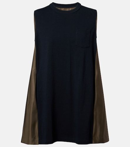 Sacai Vestido corto con paneles - Sacai - Modalova