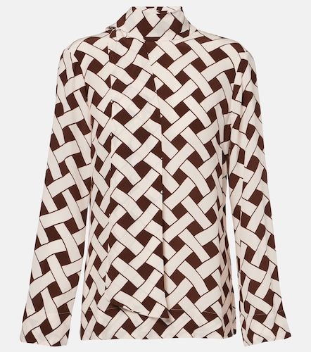 Blusa Libra estampada con lazada - Rixo - Modalova