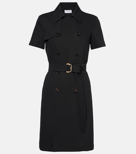 Belted wool twill shirt dress - Burberry - Modalova