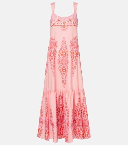 Printed cotton and silk maxi dress - Etro - Modalova