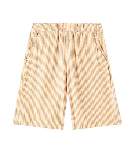 Enro striped cotton Bermuda shorts - Bonpoint - Modalova