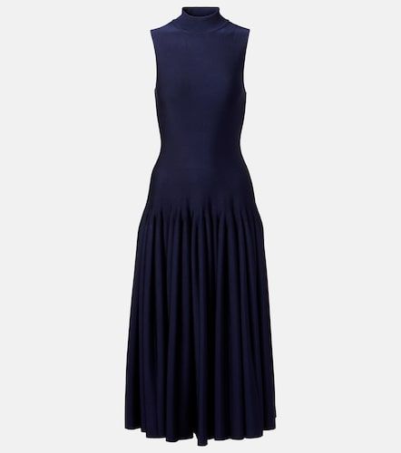 Alaia Godet midi dress - Alaia - Modalova