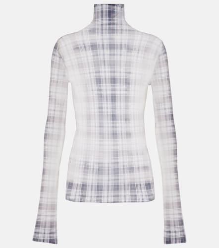 Acne Studios Faded checked top - Acne Studios - Modalova