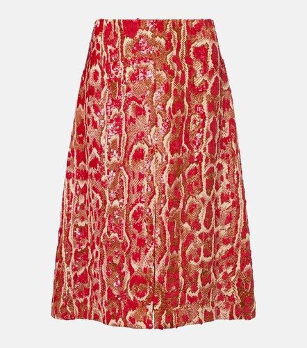 Shera sequined midi skirt - Dries Van Noten - Modalova