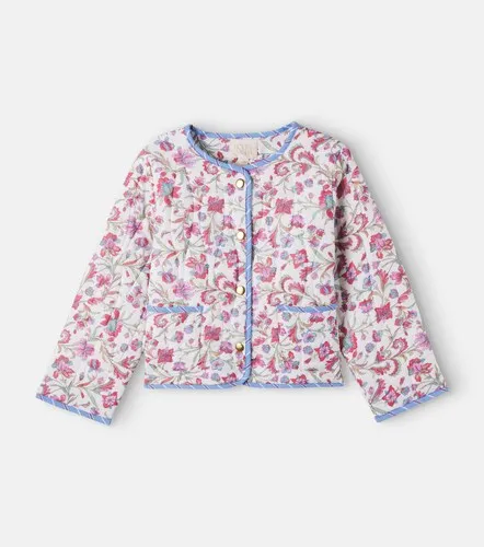 Chaqueta acolchada Astrid de algodón floral - Louise Misha - Modalova
