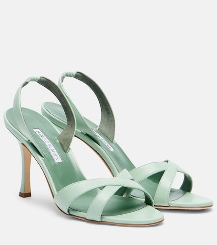 Callasli leather slingback sandals - Manolo Blahnik - Modalova