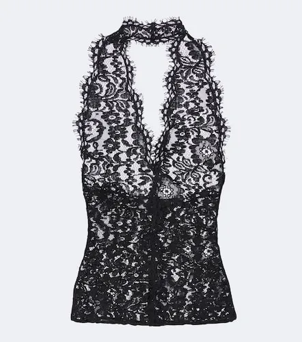 Lace halterneck top - Stella McCartney - Modalova