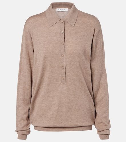 Tala wool-blend polo sweater - The Frankie Shop - Modalova