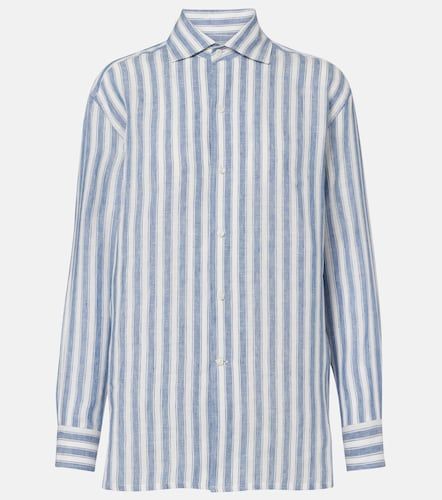 Camicia Capri in lino a righe - Ralph Lauren Collection - Modalova