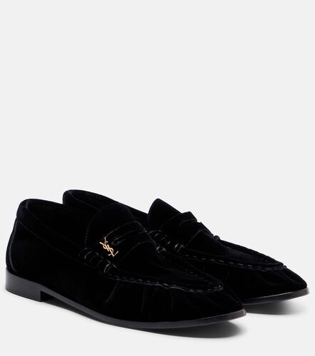 Mocasines Le Loafer de terciopelo - Saint Laurent - Modalova