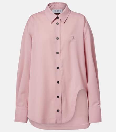 Camisa oversized asimétrica Diana - The Attico - Modalova