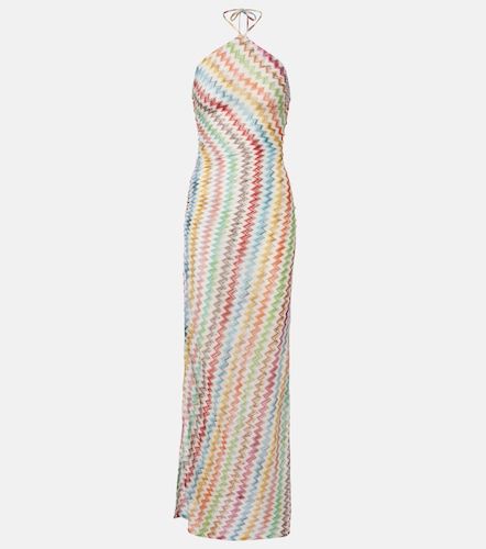 Abito lungo con lamé a zig zag - Missoni - Modalova