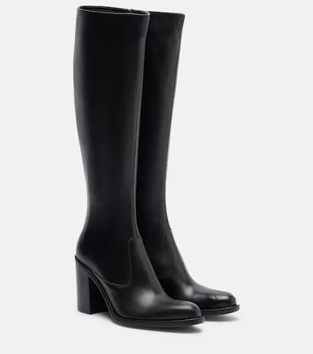 Phoenix 90 leather knee-high boots - Chloe - Modalova