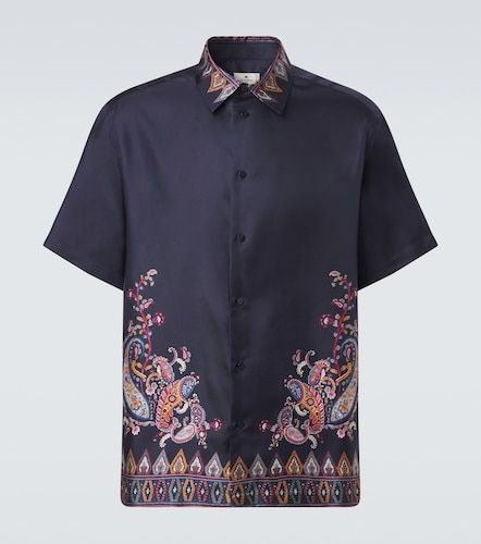 Etro Camisa de seda con paisley - Etro - Modalova