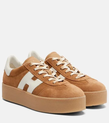 Hogan H698 suede platform sneakers - Hogan - Modalova