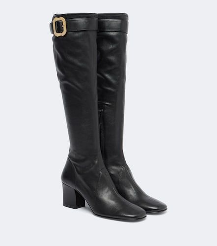 Miu Miu Leather knee-high boots - Miu Miu - Modalova