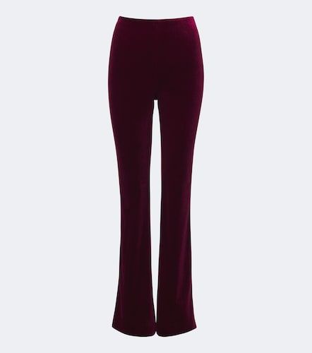 Pantalones flared de terciopelo - Dorothee Schumacher - Modalova