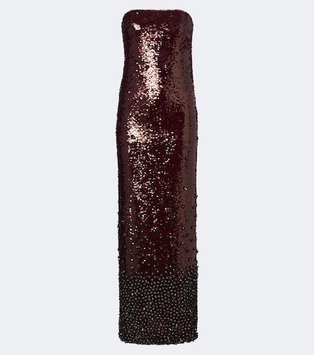 Là Fuori Abito lungo bustier con paillettes - La Fuori - Modalova