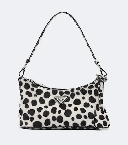 Borsa a spalla Mini in cavallino - Prada - Modalova