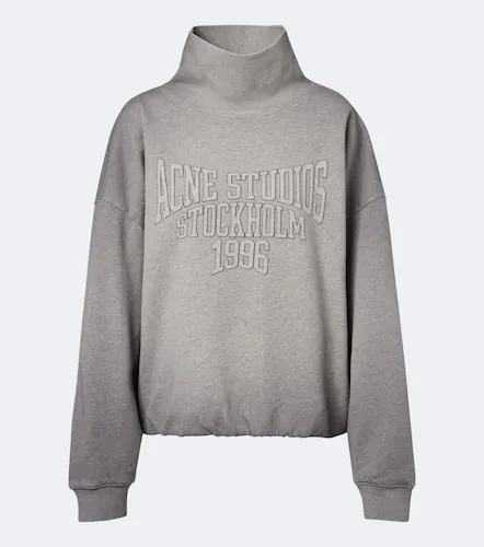 Sudadera de algodón con logo - Acne Studios - Modalova