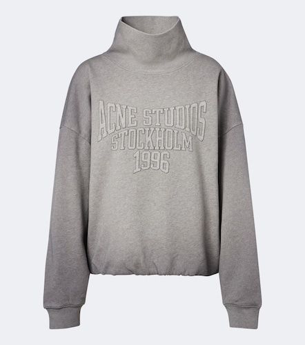 Sudadera de algodón con logo - Acne Studios - Modalova