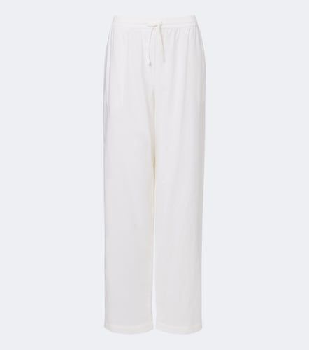 Kriza cotton poplin wide-leg pants - The Row - Modalova