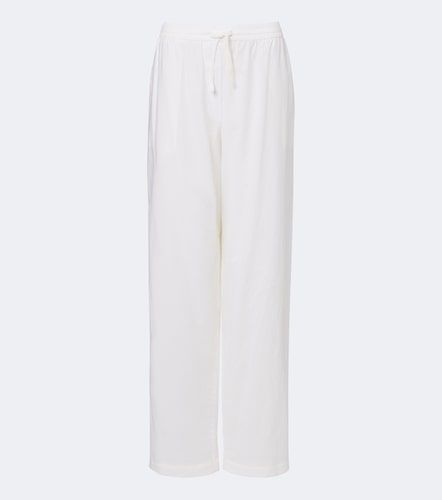 Kriza cotton poplin wide-leg pants - The Row - Modalova
