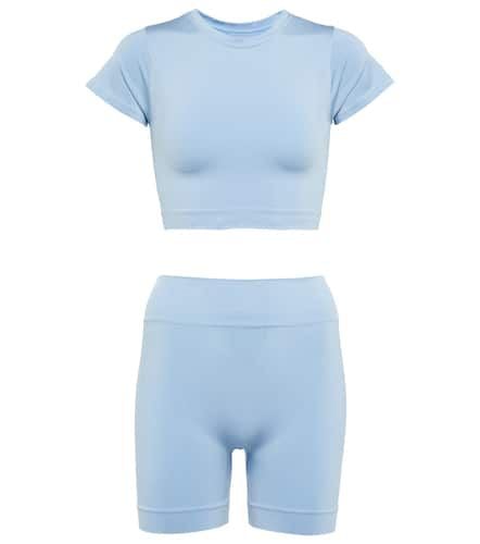 Mindful crop top and Composed shorts set - PrismÂ² - Modalova