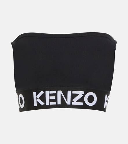 Crop top sin tirantes con logo - Kenzo - Modalova