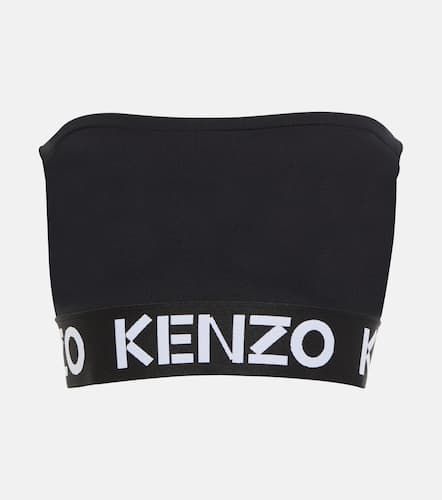 Kenzo Top cropped con logo - Kenzo - Modalova