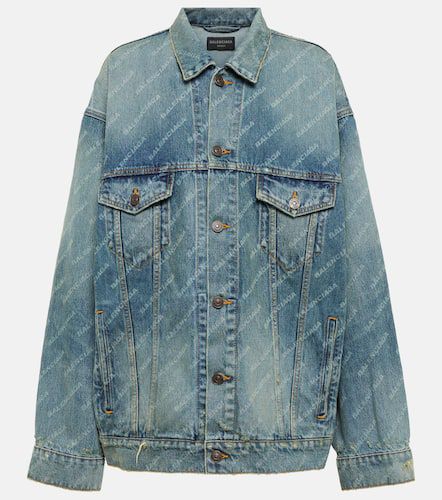 Balenciaga Logo denim jacket - Balenciaga - Modalova