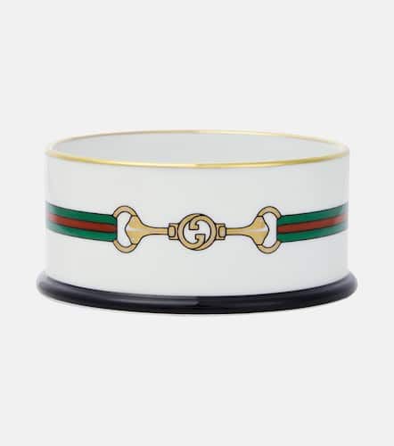 Gucci Horsebit porcelain dog bowl - Gucci - Modalova