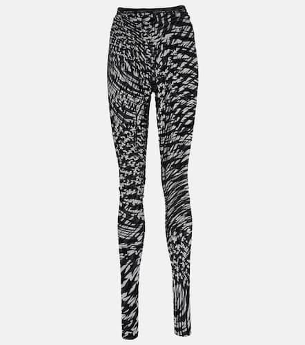 Mugler High-rise printed leggings - Mugler - Modalova