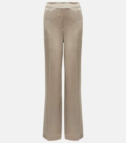 Tova silk satin straight pants - Joseph - Modalova