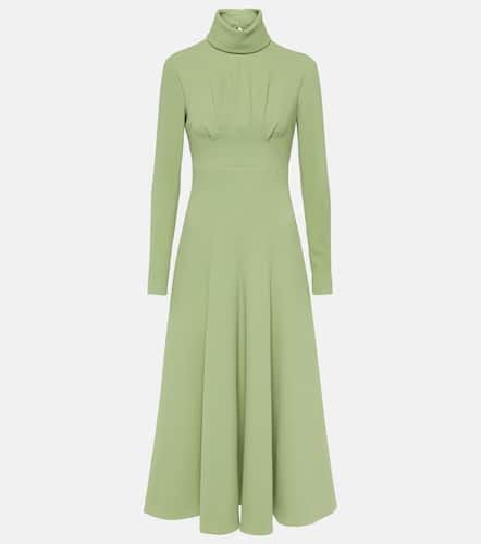 Oakley pleated crÃªpe midi dress - Emilia Wickstead - Modalova