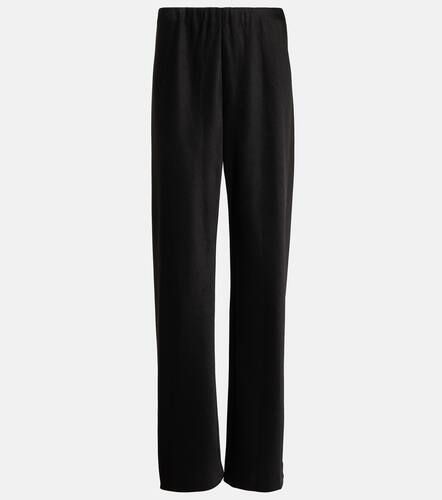 High-rise satin straight pants - Vince - Modalova