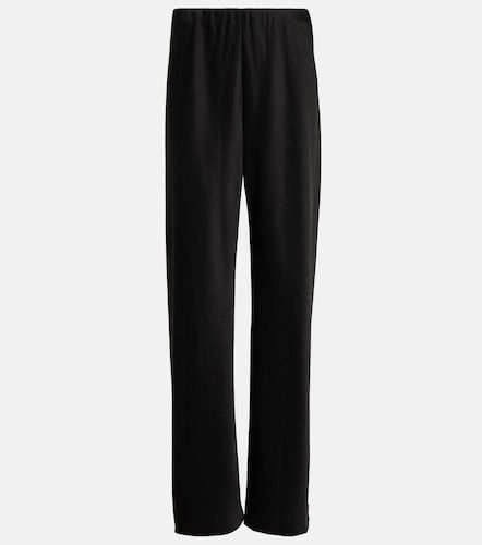 High-rise satin straight pants - Vince - Modalova